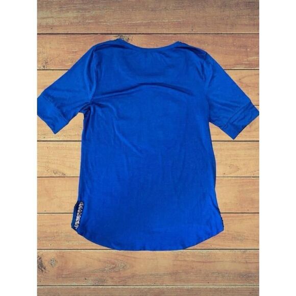 Gameday Couture Womens Size Large Auburn University Tigers Beaded High Neck Tee - Picture 3 of 12